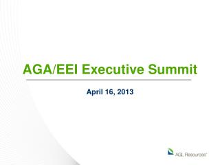AGA/EEI Executive Summit