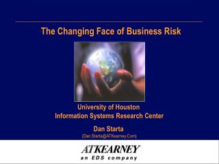 The Changing Face of Business Risk