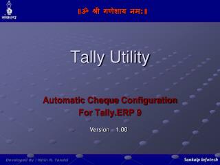 Tally Utility