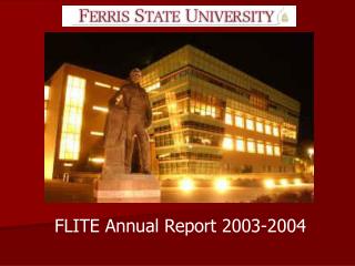 FLITE Annual Report 2003-2004