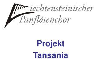 Projekt Tansania