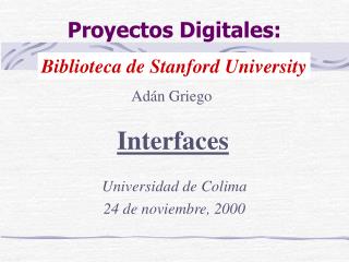 Proyectos Digitales: