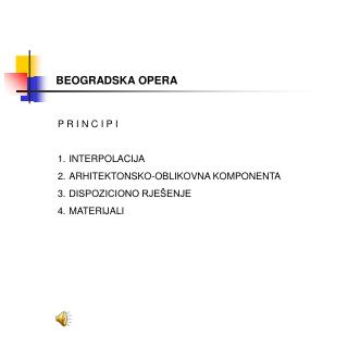 BEOGRADSKA OPERA