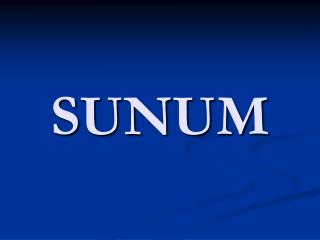 SUNUM