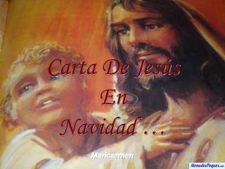 Carta De Jesús En Navidad …