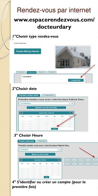 Rendez-vous par internet