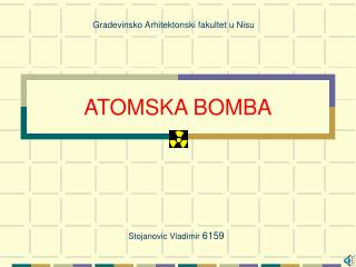 ATOMSKA BOMBA