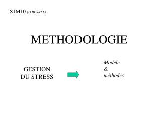 METHODOLOGIE