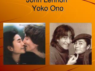 John Lennon Yoko Ono