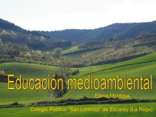 Educación medioambiental