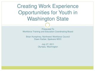 Thank you, WTECB staff and board members.