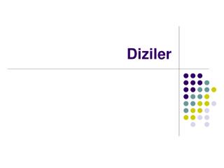 Diziler