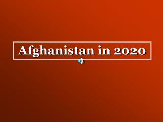Afghanistan in 2020