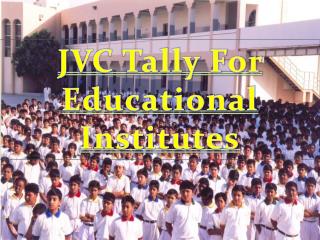 JVC Tally For Educational Institutes