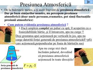 Presiunea Atmosferic ă