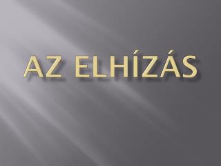 Az Elhízás