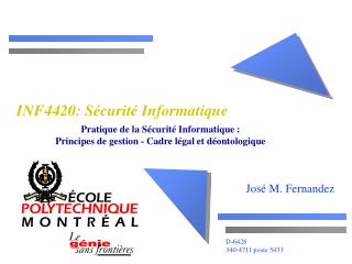 INF4420: Sécurité Informatique