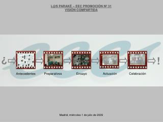 L@S PARAKÉ – EEC PROMOCIÓN Nº 31 VISIÓN COMPARTIDA