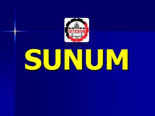 SUNUM