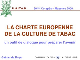 30 ème Congrès – Mayence 2006