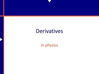 Derivatives