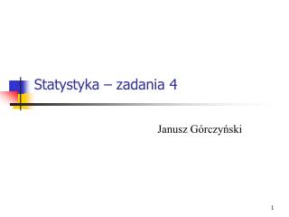 Statystyka â€“ zadania 4