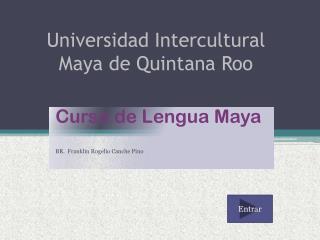 Universidad Intercultural Maya de Quintana Roo