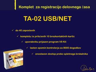 TA-02 USB/NET