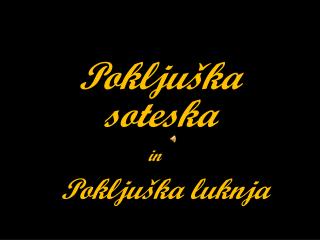 Pokljuška soteska