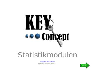 Statistikmodulen keyconcept.se Omicron Syntax Data AB
