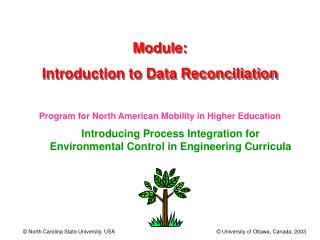 Module: Introduction to Data Reconciliation