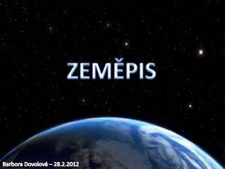 ZEMĚPIS