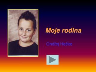 Moje rodina