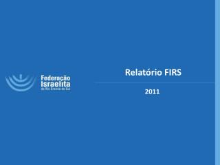 Relatório FIRS