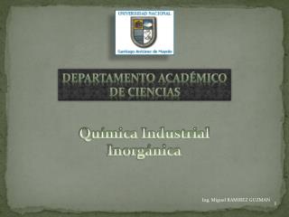 Química Industrial Inorgánica