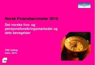 Norsk Finansbarometer 2010
