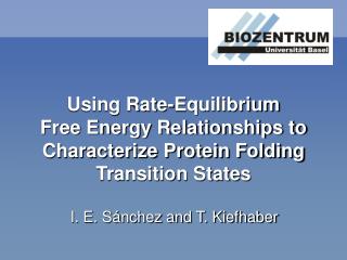 Using Rate-Equilibrium Free Energy Relationships to Characterize Protein Folding Transition States