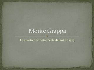 Monte Grappa