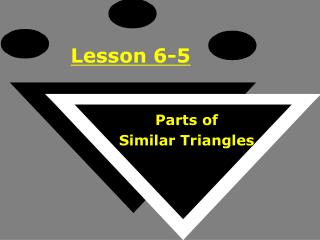 Lesson 6-5