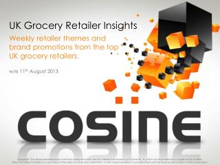 UK Grocery Retailer Insights