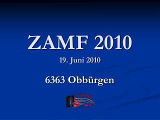 ZAMF 2010 19. Juni 2010