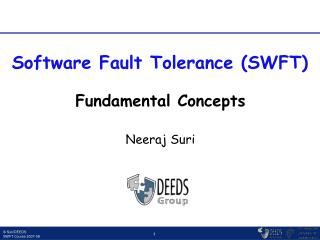 Fundamental Concepts Neeraj Suri