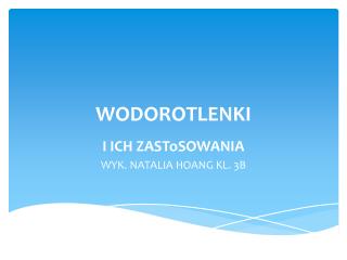 WODOROTLENKI