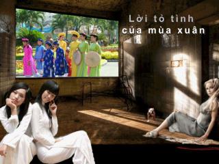 Lời tỏ tình của mùa xuân