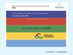 LA LUCHA POR LA TIERRA