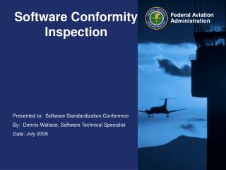 Software Conformity Inspection