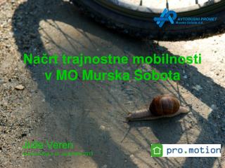 Načrt trajnostne mobilnosti v MO Murska Sobota