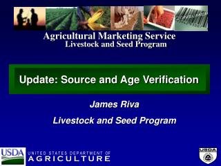 Livestock and Seed Program