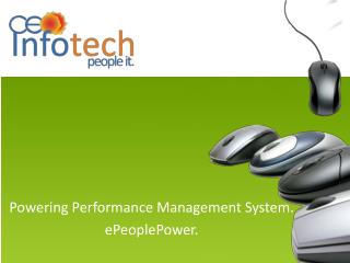 Powering Performance Management System. ePeoplePower.