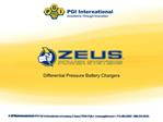 Differential Pressure Battery Chargers
